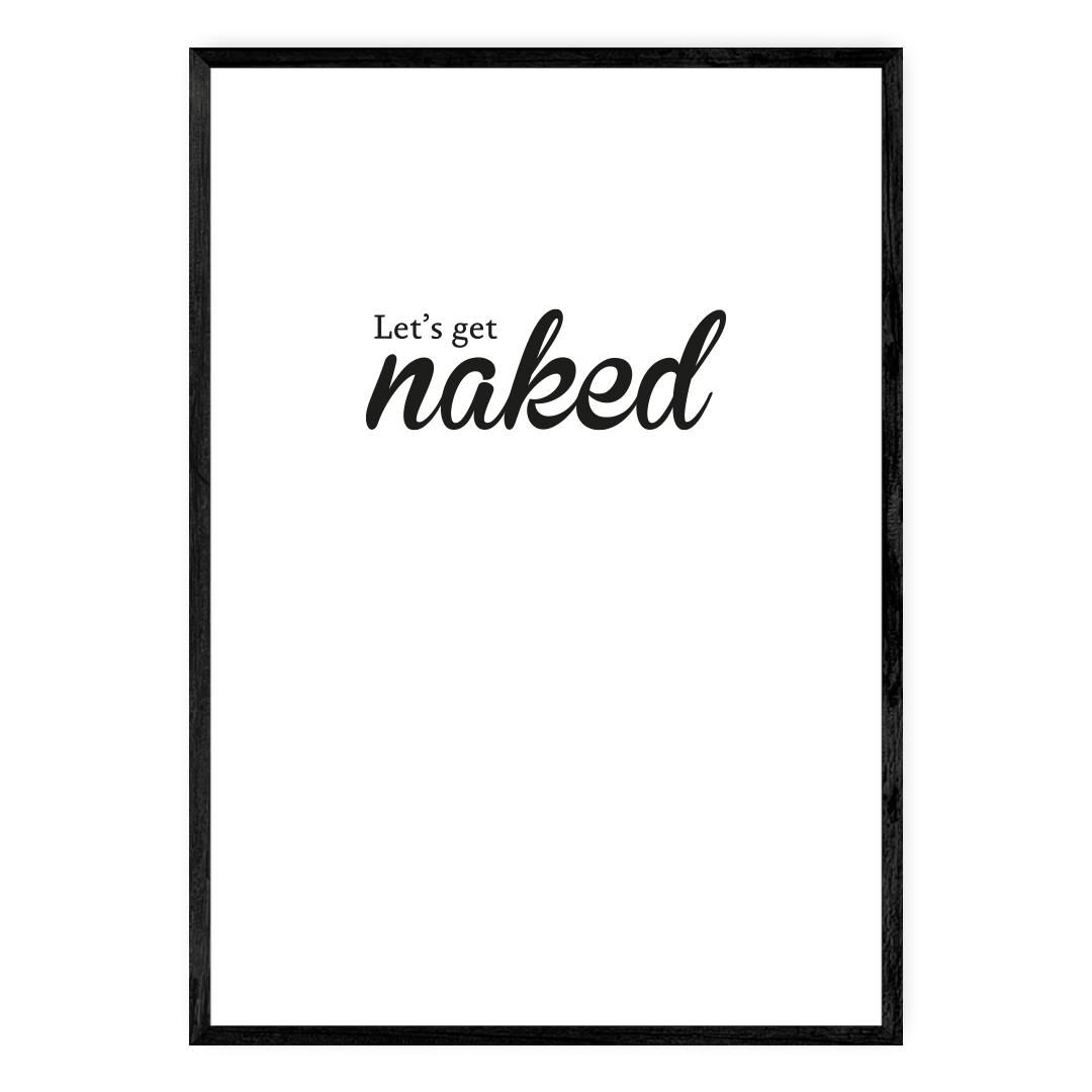 Let's get naked